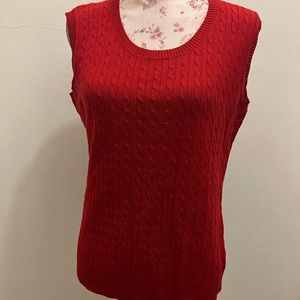 Knitted vest